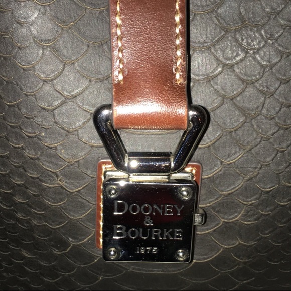 Dooney & Bourke Shannon Python Tote - Picture 9 of 10